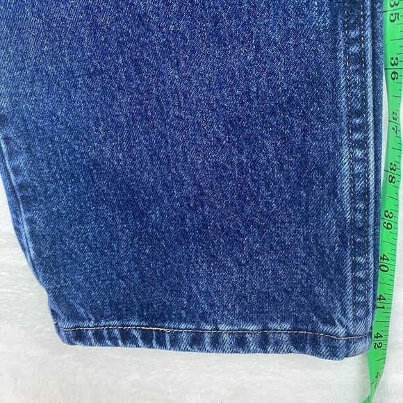 Wrangler Jeans Mens Size 36 Blue Jeans Casual Straight Leg Pockets Pants - Picture 9 of 11